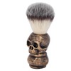 Men's Shaving Brush with Creative Skeleton Shape Handle Facial Beard