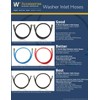 Whirlpool 8212545RP Genuine OEM Fill Hoses For Washers, Standard Accessory
