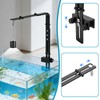 MEKOTRIN Adjustable Aquarium Light Bracket, Universal Aquarium Light Stand for