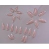 Pack of 24 Oval Nails for Sticking, Press On Nails,