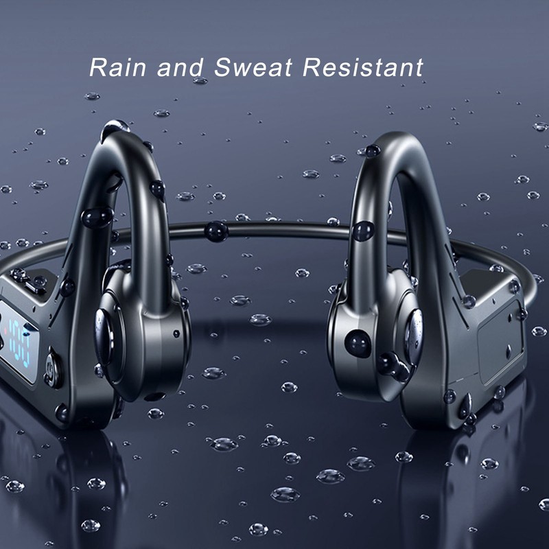 Bone Conduction Headphones Waterproof Bluetooth Wireless Open Ear Sports Headphones