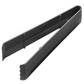 Fineline Settings Platter Pleasers Black 9" Heavy Duty Tongs 100 Pieces