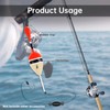OriGlam Fishing Floats Bobbers Slip Bobbers Kit, Slide Floats Balsa