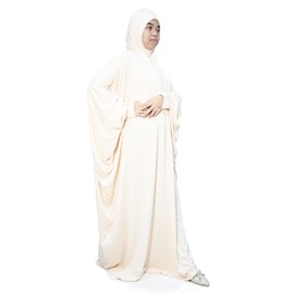 Musuly Abaya Prayer Dress for Muslim Women, beige