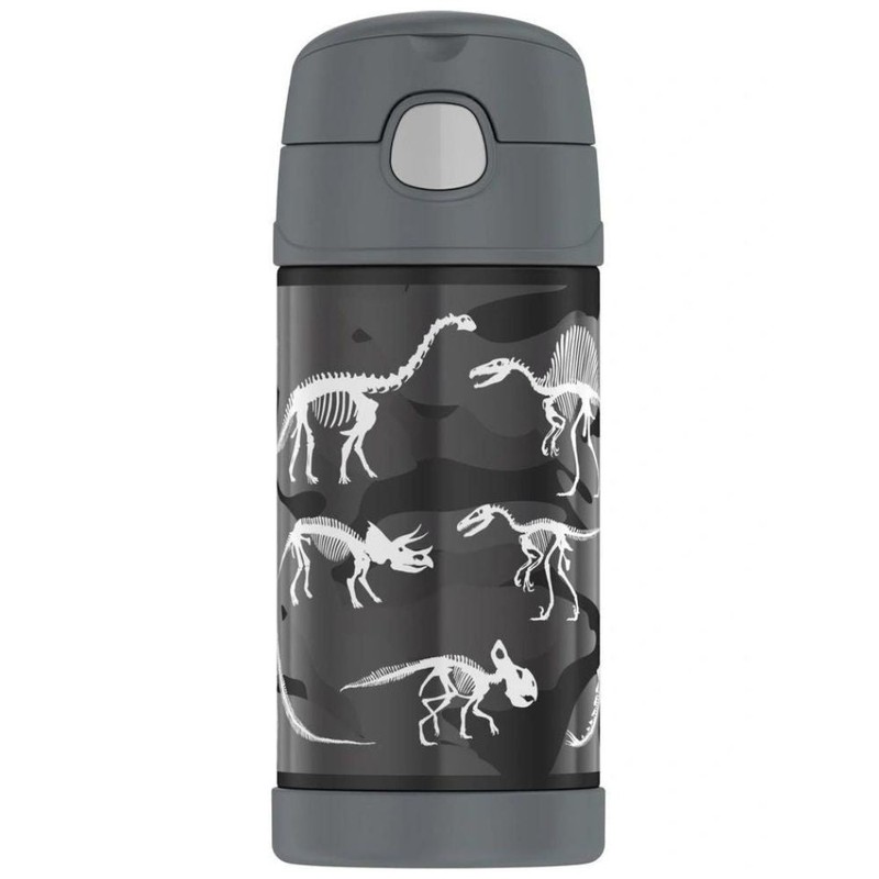 Thermos FUNtainer Insulated Stainless Steel Bottle 355ml, Whimsical Clouds