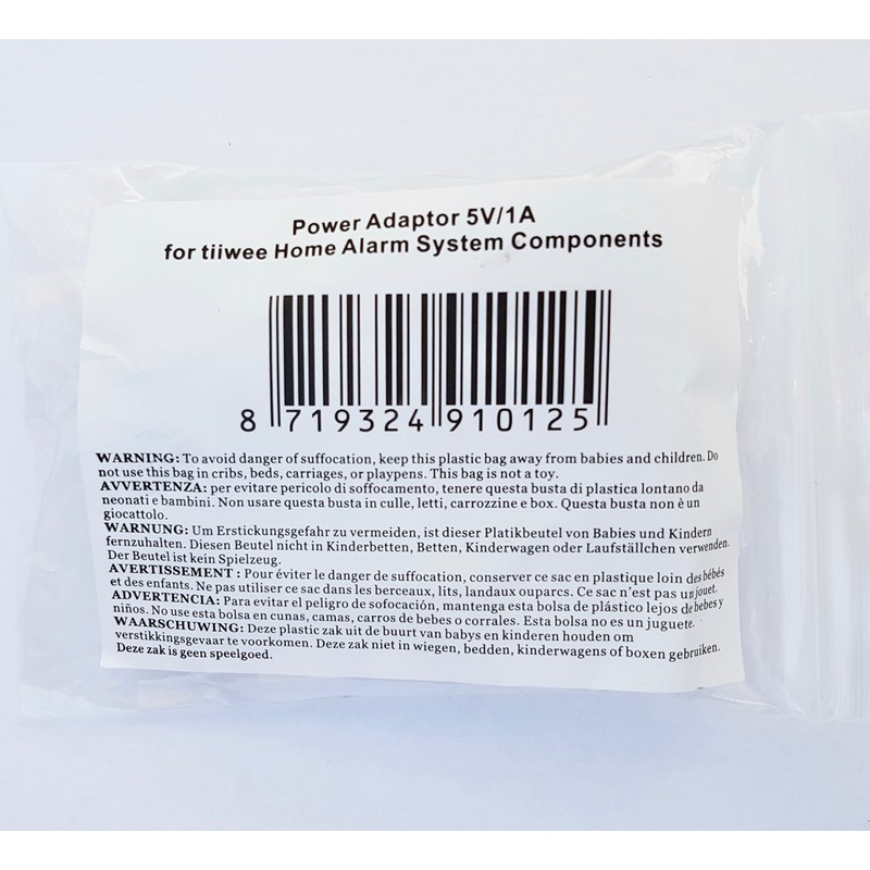 tiiwee tiiwee Home Alarm System Components Power Supply - Extra