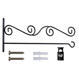 Akeydeco Garden Flag Stand, Wall Garden Flag Holder/Pole with Garden Flag Stopper Powder Coated Waterproof Paint