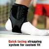 ACE Ankle Brace, Deluxe, Adjustable, Moderate-Stabilizing Support 1 ct (Pack