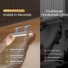 EZVALO 12inch Under Cabinet Lighting Wireless, Wide Even Glow, 6000mAh