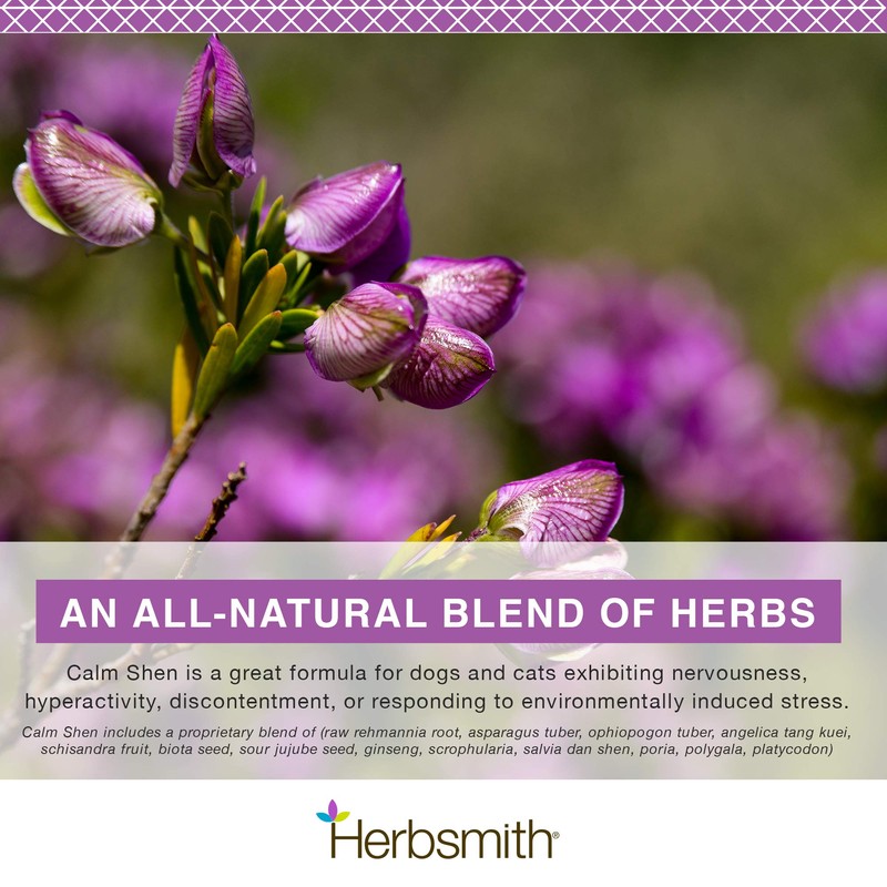 Herbsmith Calm Shen Herbal Blend for Dogs & Cats, 90