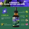 DetoxenNATURE Lobelia Extract Drops for Lung Cleanse & Detox, Respiratory