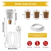 Bottle Lamp Kit Do It Yourself, E27 Lamp Holder with