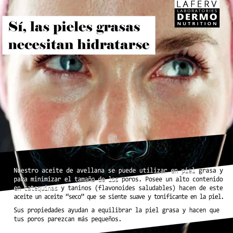 Aceite De Avellana Orgánico 100% Puro Prensado En Frío 50