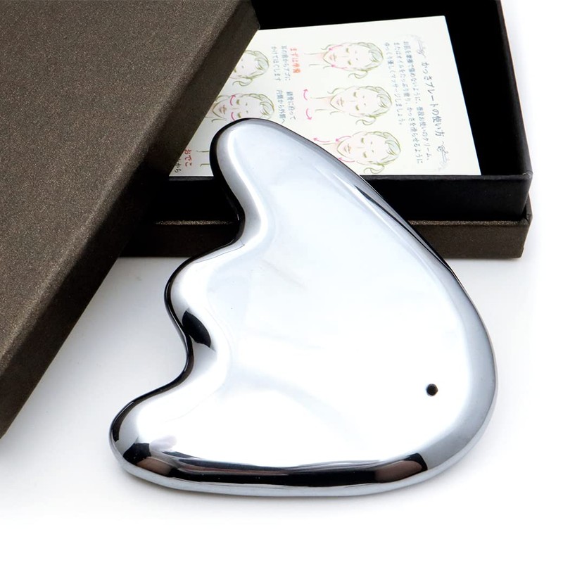 Terahertz Ore, Cassa Plate, Sunfish Shape, Large Size, Face Massage,