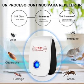 Qilay Pcs Ultrasonic Pest Repeller Indoor Electronic