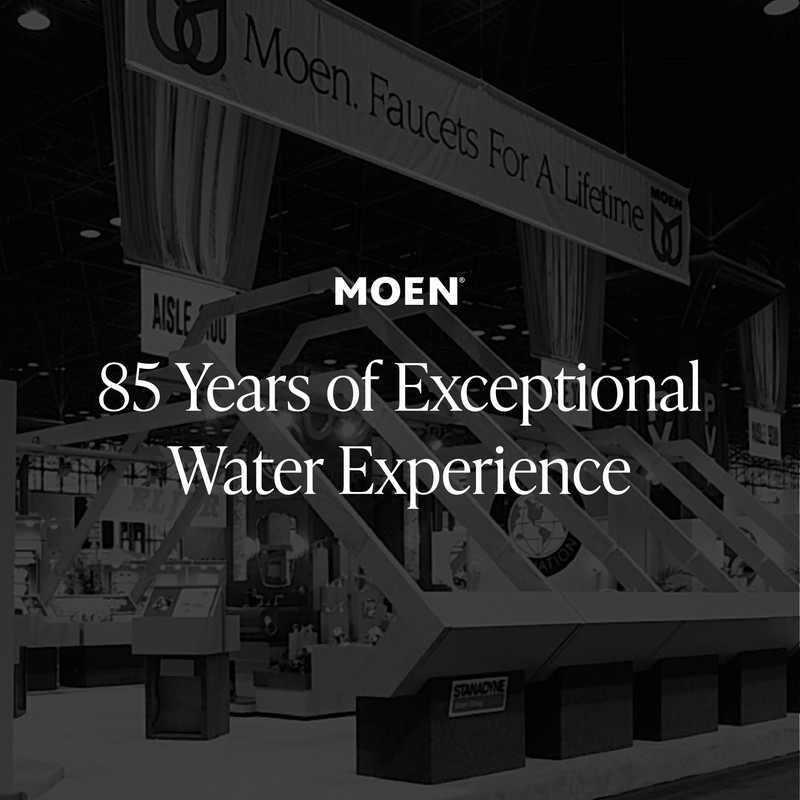 Moen Beric Chrome Modern One-Handle Single Hole Bathroom Faucet with