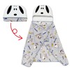 Nishikawa FQ91305071800 Snoopy 5-Way Blanket, Throw, Bolero, Poncho, Various Uses,
