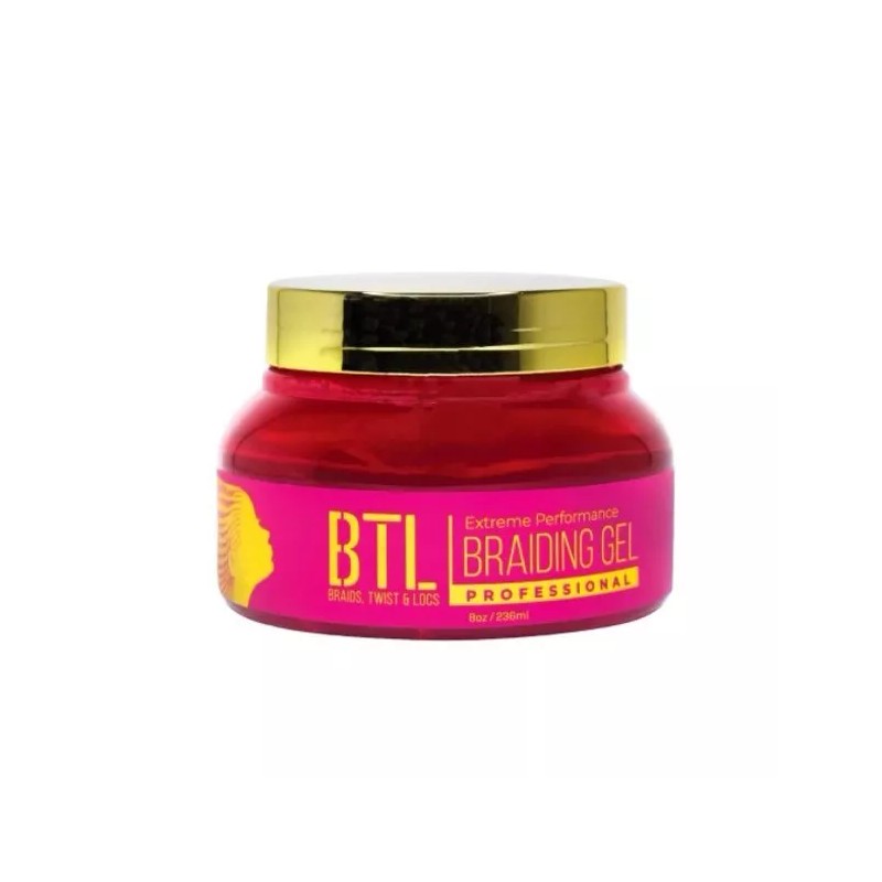 BTL BRAIDING GEL EXTREME PREFORMANCE PINK - 16oz