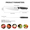 MAD SHARK 8-Inch Chef Knife - German High Carbon Stainless