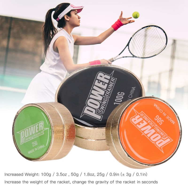 Tennis Racket Swing Weight Training Aid, Tennis Dampener, Damper Tennis