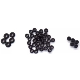 100 GRANS    8/0 MIYUKI version Demi Round Bead WHOLESALE  Black Matt