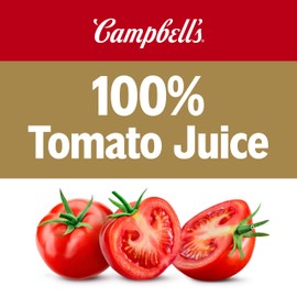Campbell's 100% Tomato Juice, 5.5 fl oz Can (6 Pack)