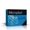 Microplast Blue Detectable Plasters 50-Piece Set, 7 cm x 5
