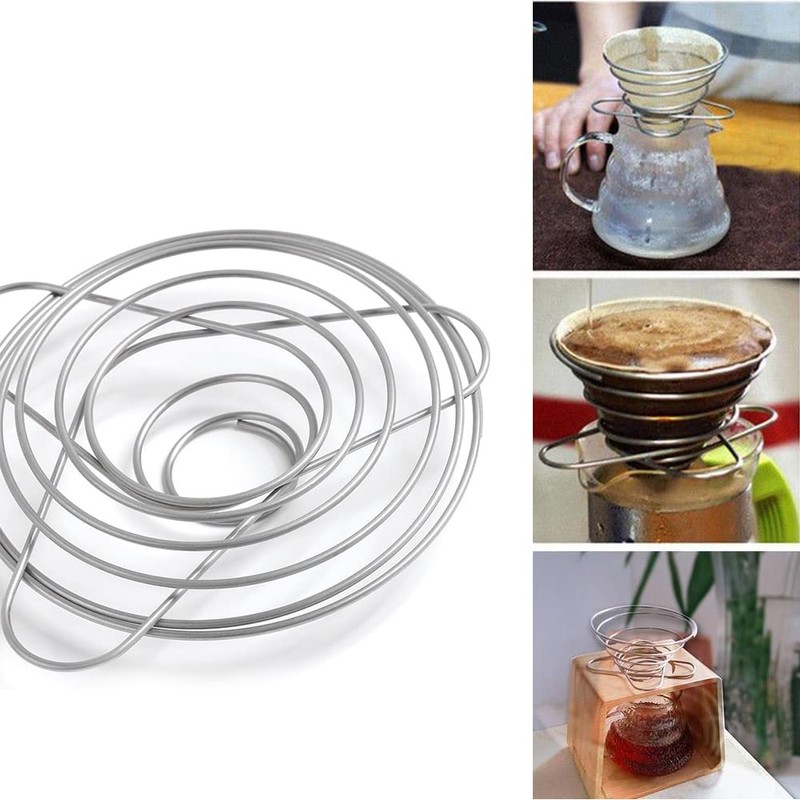 Foldable Stainless Steel Coffee Filter Holder Coffee Dripper Coffee Banet