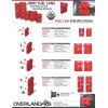 OVERLANDAXIS.COM 3 GALLON JERRY CAN W/MOUNTING BRACKET OUTDOOR VEHICLE JEEPS