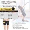 HUEGLO Dance Knee Pads for Volleyball,Soft Sponge Knee Pads for