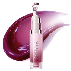 Skintific Lip Color Transparente 6.5ml Serum Labial Polipptidos  07 Berry Velvet, 6.5ml, vitamina C, ácido hialurónico, efecto espejo                 