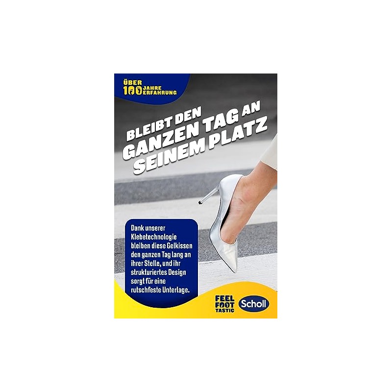 Scholl Party Feet Bunion Pads with Gel Active Technology 3050238