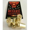BulletValveCaps.com 5 Bullet Valve Caps..45 Cal..TPMS Safe...Authent
