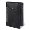 VULKIT Credit Card Holder RFID Blocking Slim Leather Wallet Anti