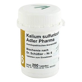 Biochemie Adler 6 Potassium Sulfuricum D 6 Tablets