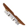 Kisangel Rosewood Banjo Bridge Professional Musical Instrument Supply Durable Wooden