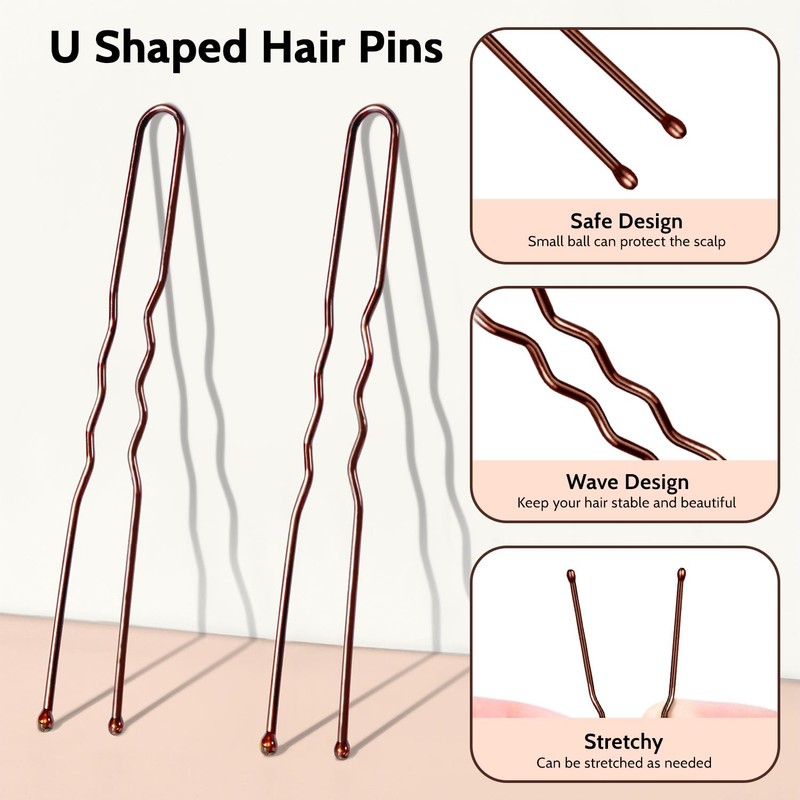 TsMADDTs Dount Bun Maker, 3PCS Light Brown Hair Bun Maker