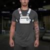 RetroFun Outdoor Sports Chest Bag, Men's Tactical Chest Bag, Multi-Purpose