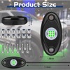 Macarrie 12 Pods Rock LED Lights for Car SUV Underglow