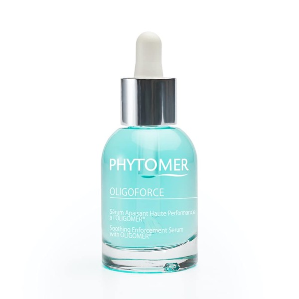 PHYTOMER Oligoforce Soothing Enforcement Face Serum | Soothing Skin Serum for Irritated, Sensitive Skin | Calms Skin & Reduce Redness | Natural Ingredients | Sustainable & Eco-Friendly | 30 ml