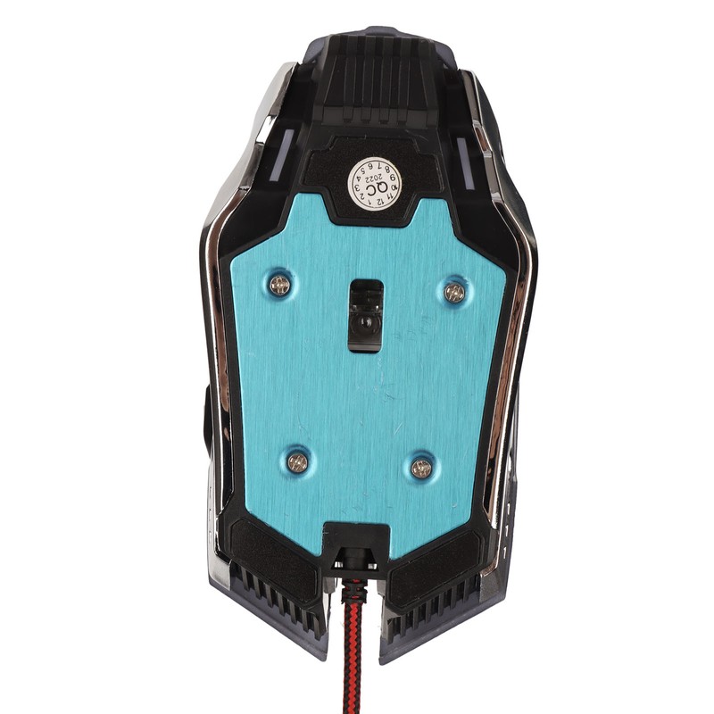 Gaming Mouse Ergonomic Design 4 DPI Adjustable Breathing RBG Backlit