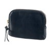 Porter Soak Round Zipper Coin Purse, black (1)
