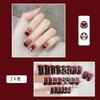 XUZOO Nail Tip, Short and Long, Cute, Christmas Nail Tip,