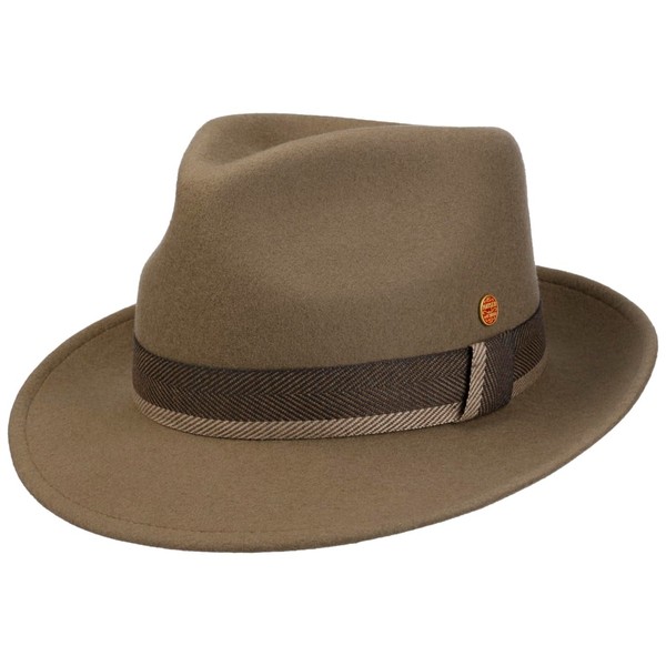 Mayser Jonathan Wool Bogarthut Wollhut Wollfilzhut Fedora Damen/Herren - Made