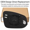 Driver Side Mirror for Toyota Sienna (US Version) 2021-2025 with