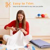 Riiai 80" x 80" Rug Tufting Cloth Kit: Overlocking Primary