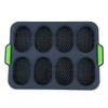 Silicone Bread Mold French Baguette Baking Tray with Oil Brush