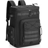 Hafmall Tactical Insulated Cooler Backpack, Leakproof, Waterproof, Black