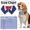 Yoolhamy Dog Tuxedo, Dog Bow Tie Wedding Bandana Outfit Dog