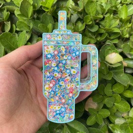 (300 Design Optional) MUBYOK M332 Tumbler Cup Silicone Freshie Mold for Baking Aroma Beads Car Freshie Supplies